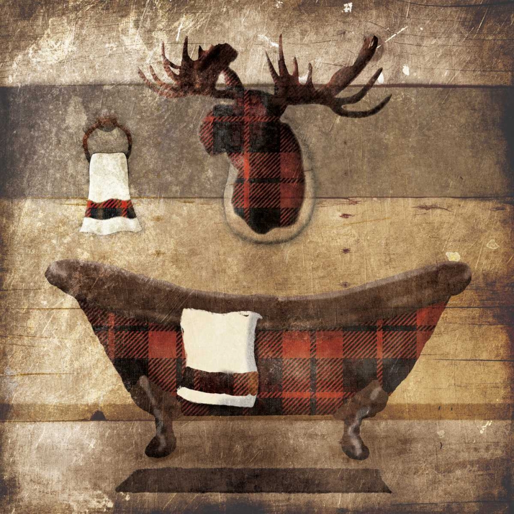 Cabin Bath art print by Jace Grey for $57.95 CAD