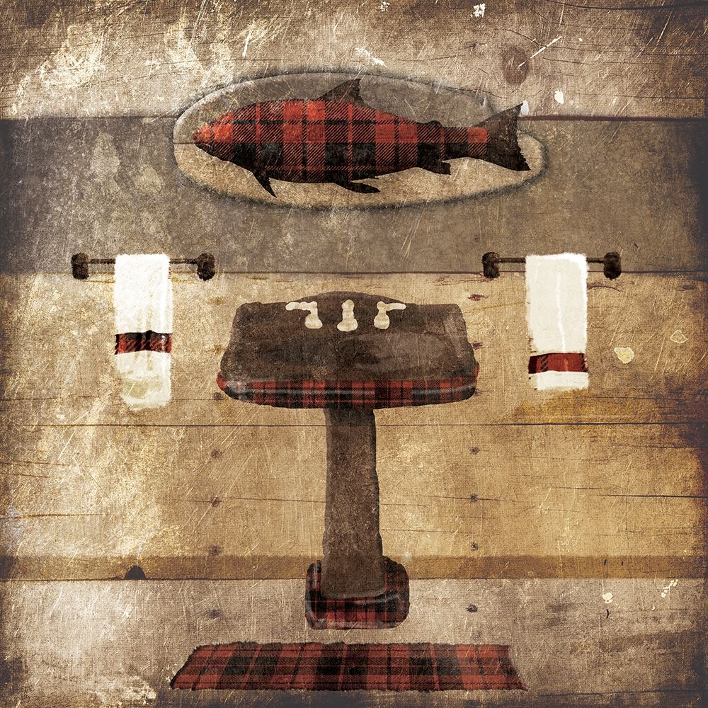 Cabin Trout art print by Jace Grey for $57.95 CAD