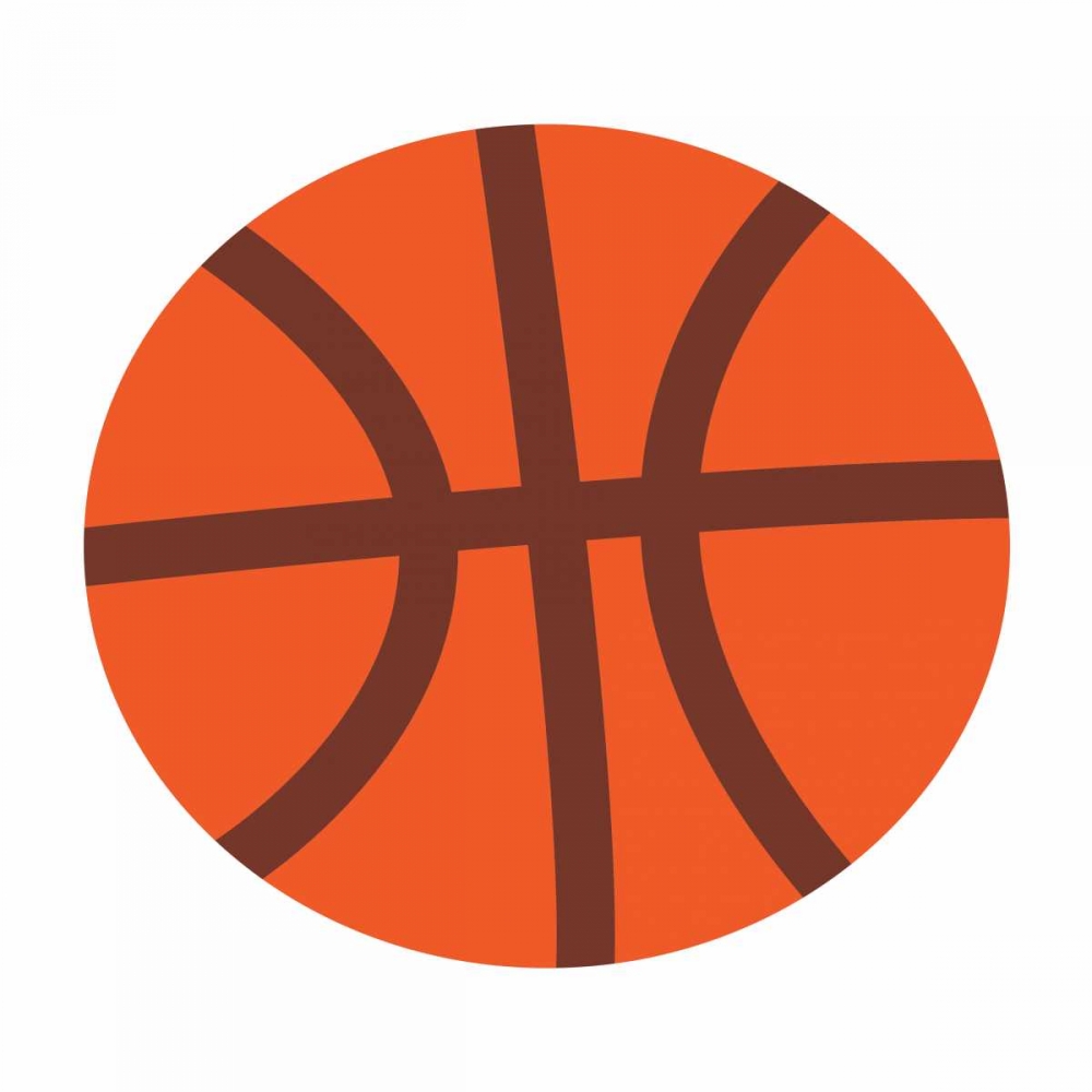 Basketball art print by Jace Grey for $57.95 CAD