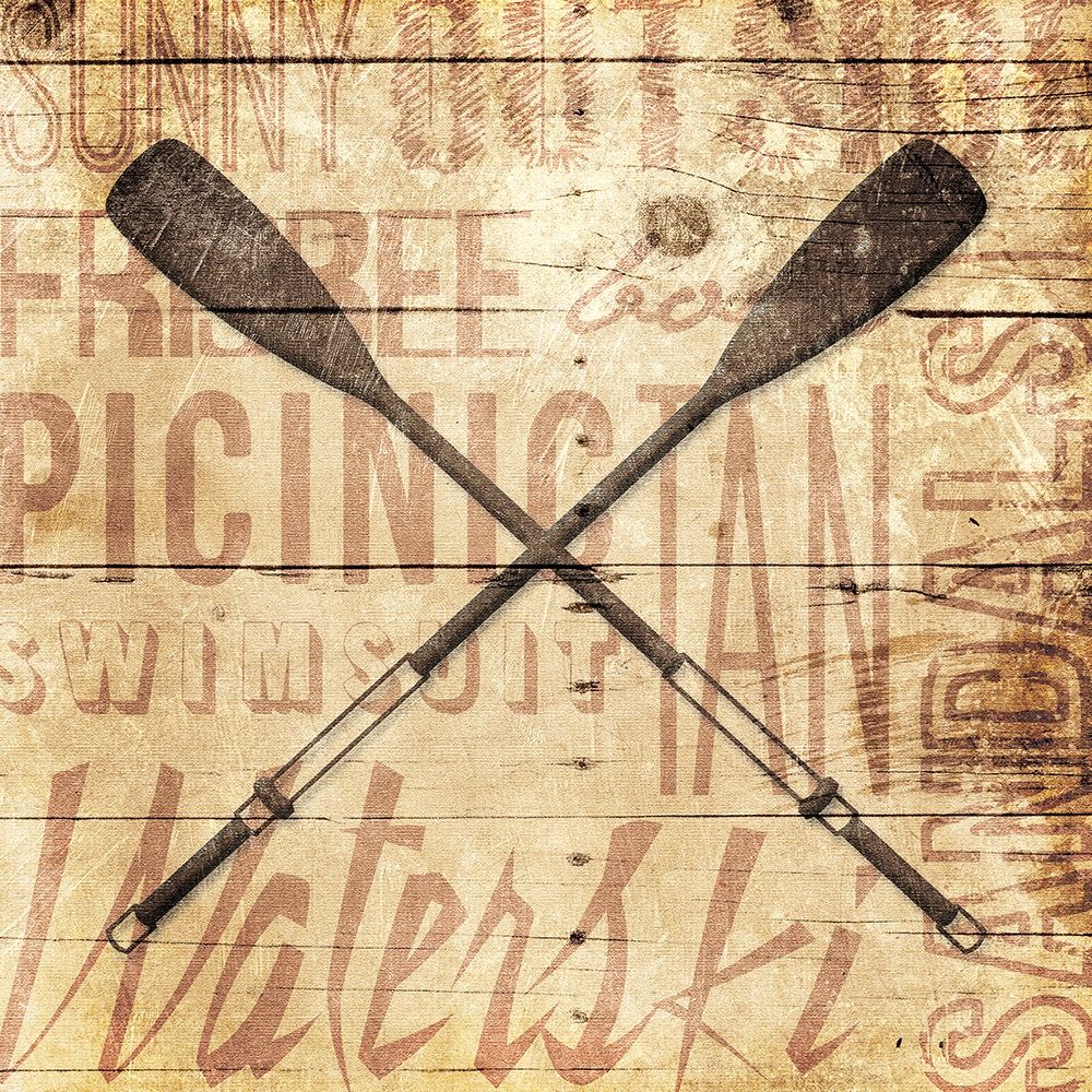 Wooden Oar art print by Jace Grey for $57.95 CAD