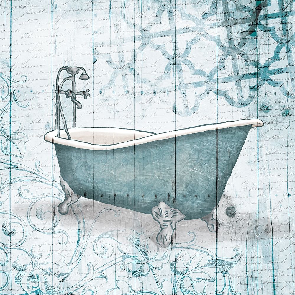 Blue Bath art print by Jace Grey for $57.95 CAD