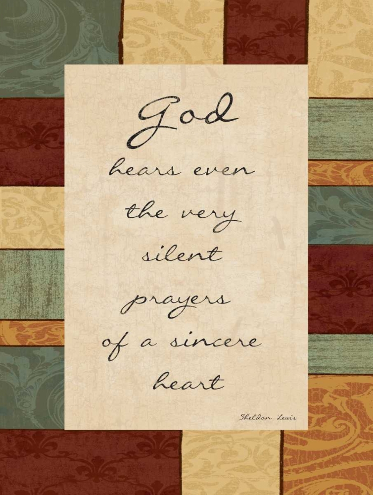 God Hears art print by Jace Grey for $57.95 CAD