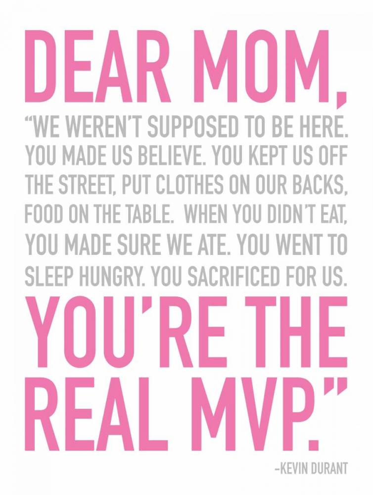 Mom Real MVP art print by Jace Grey for $57.95 CAD
