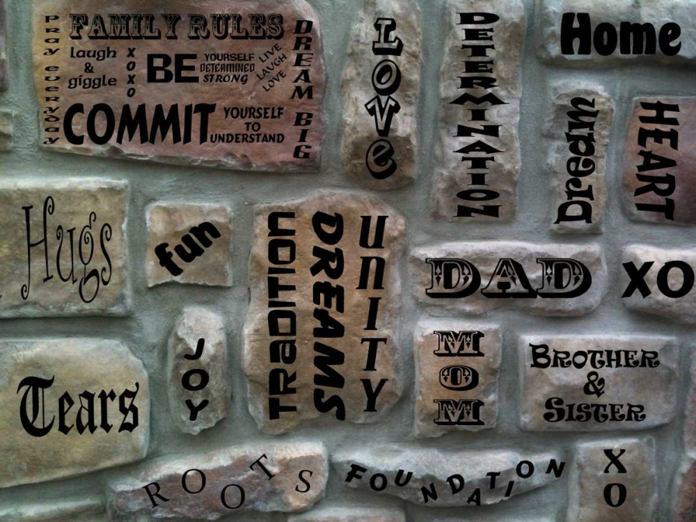 Famil Rules art print by Jace Grey for $57.95 CAD