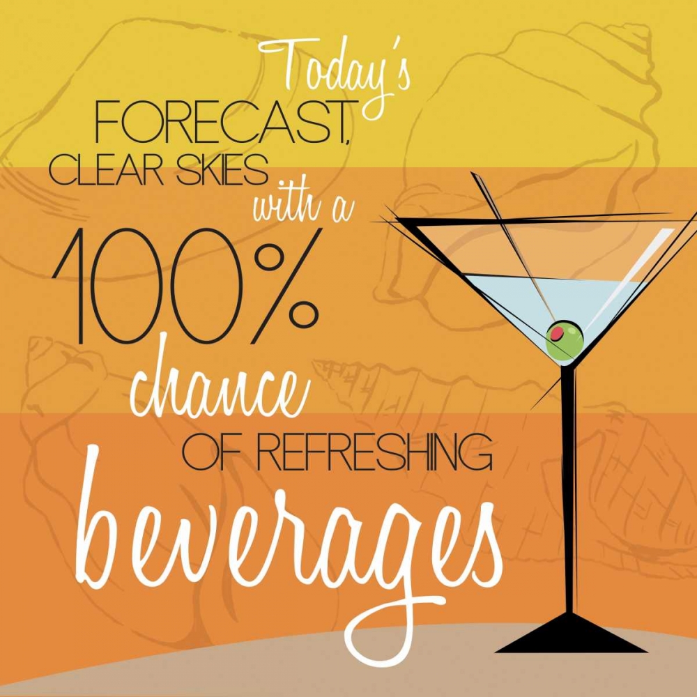 Beach Forecast art print by Jace Grey for $57.95 CAD