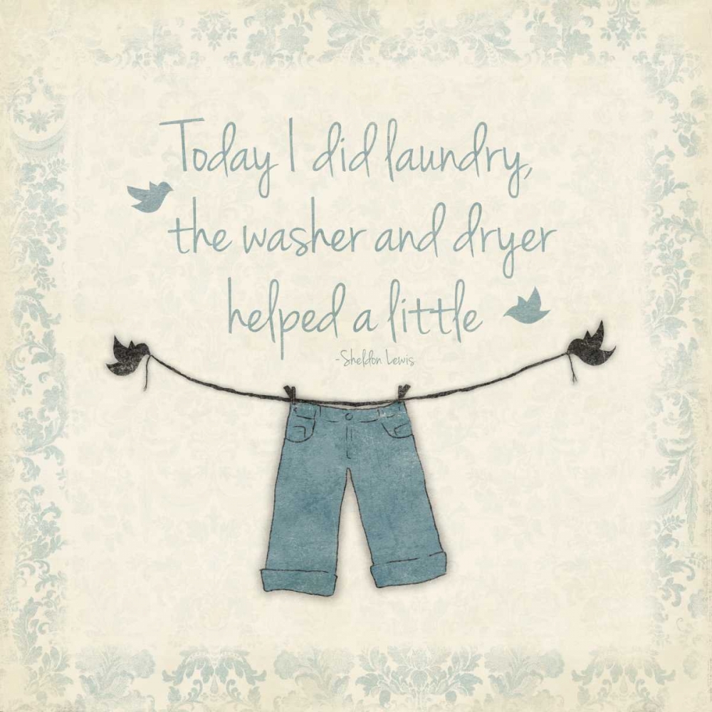 Laundry 2 art print by Jace Grey for $57.95 CAD