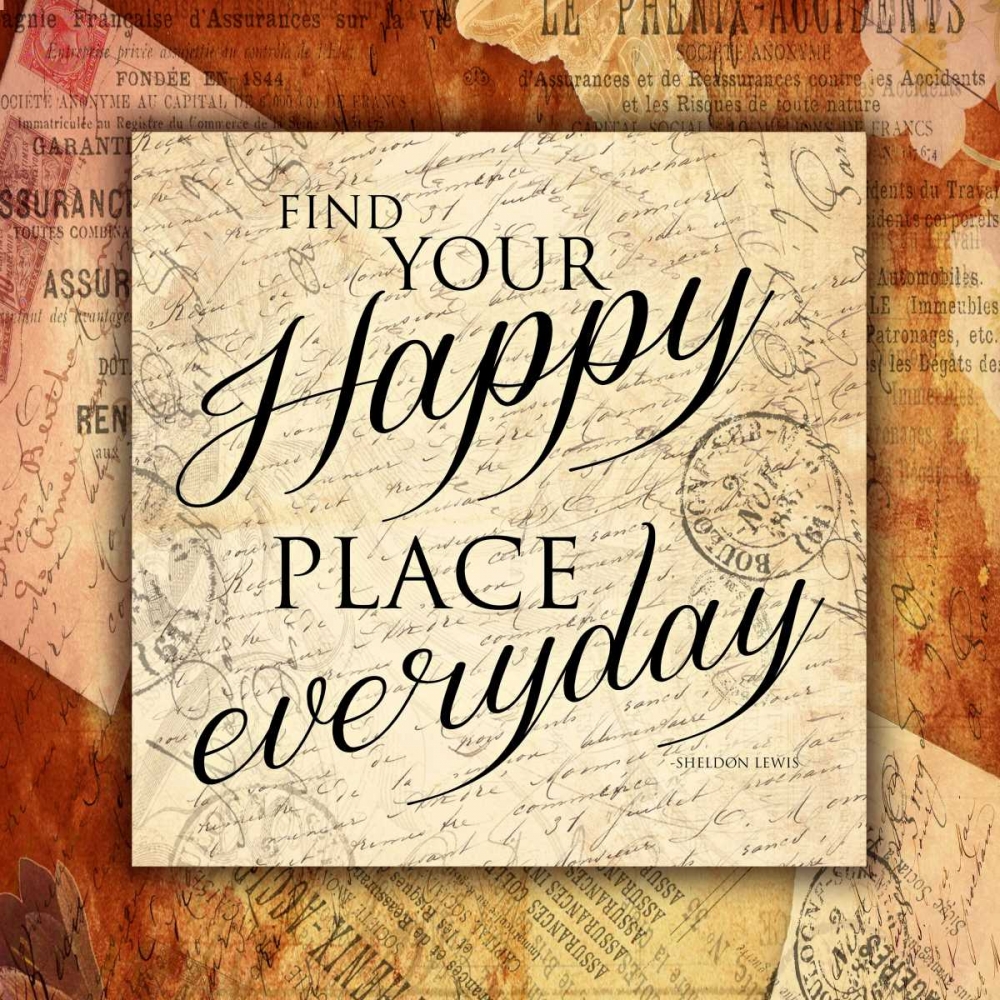 Happy art print by Jace Grey for $57.95 CAD