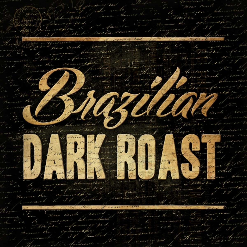 Brazilian Dark Roast art print by Jace Grey for $57.95 CAD
