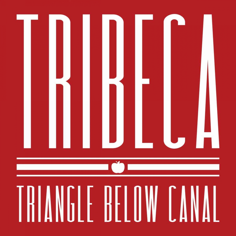TRIBECA red art print by Jace Grey for $57.95 CAD