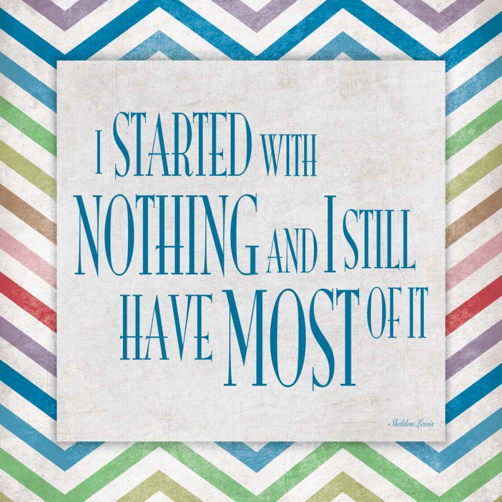Nothing art print by Jace Grey for $57.95 CAD