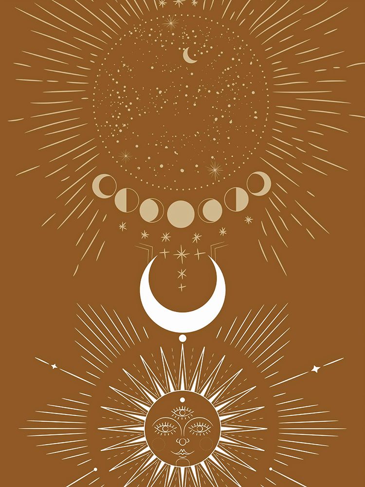 Sun And Moon Rise art print by Jesse Keith for $57.95 CAD