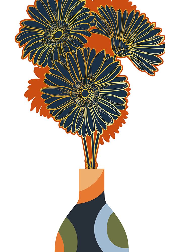 Pop Daisies art print by Jesse Keith for $57.95 CAD