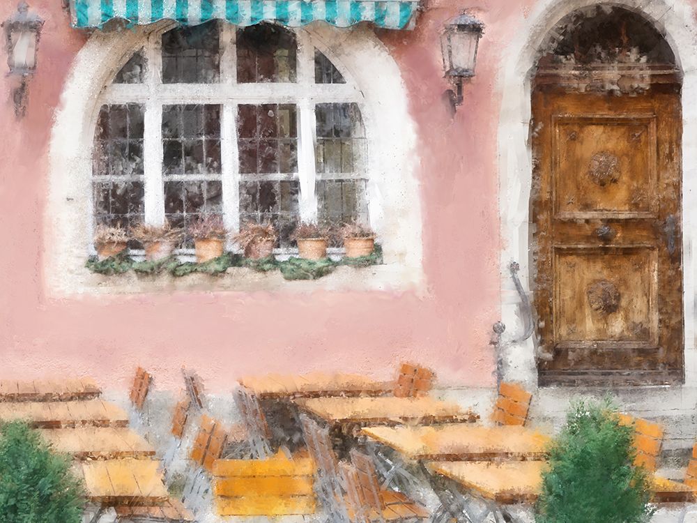 Cafe art print by Jesse Keith for $57.95 CAD