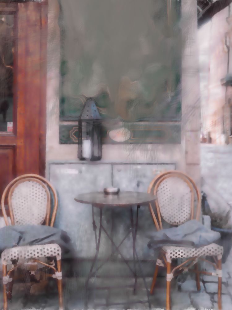 Outside Shop art print by Jesse Keith for $57.95 CAD