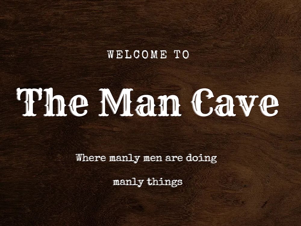The Man Cave art print by Jesse Keith for $57.95 CAD