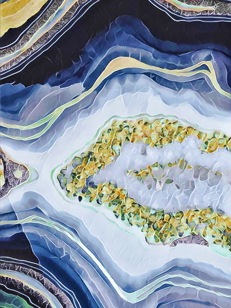 Abstract Geode art print by Jesse Keith for $57.95 CAD