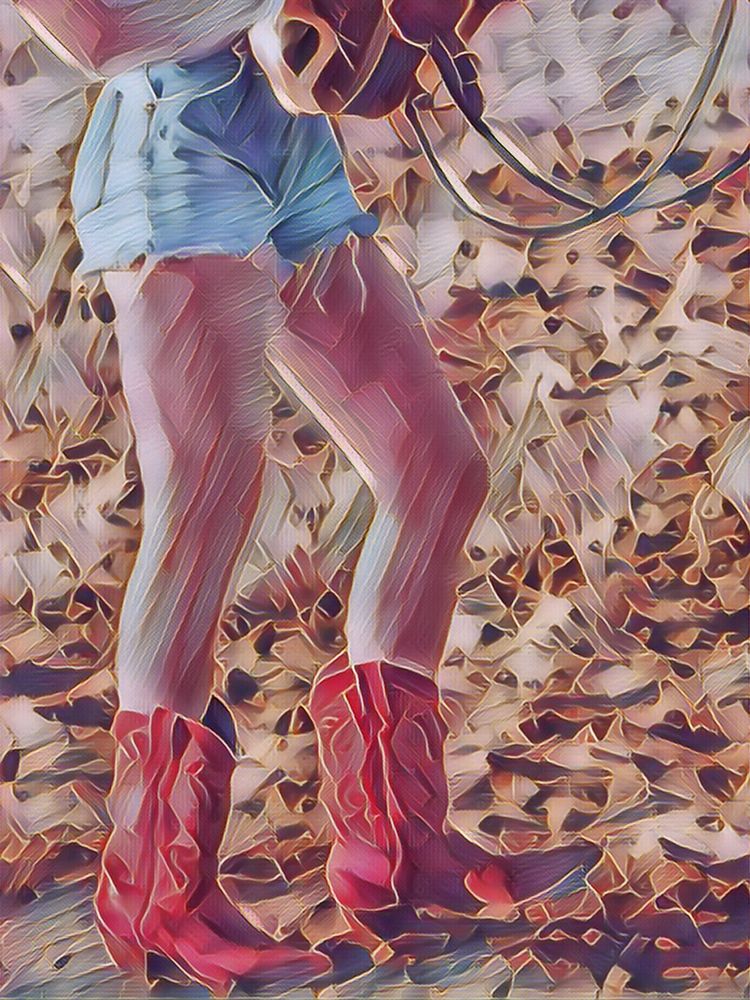 Rancher Gal art print by Jesse Keith for $57.95 CAD