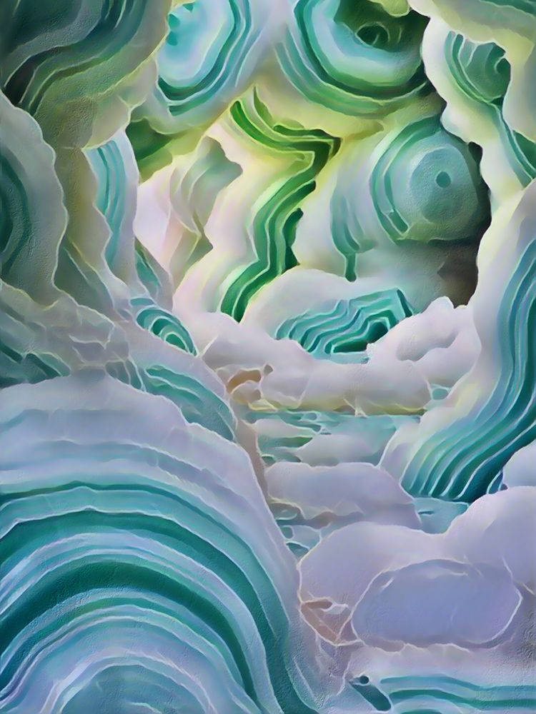 Inside A Geode art print by Jesse Keith for $57.95 CAD