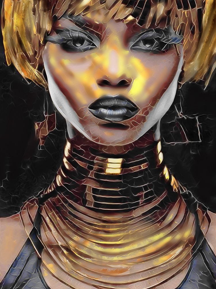 Golden Couture art print by Jesse Keith for $57.95 CAD
