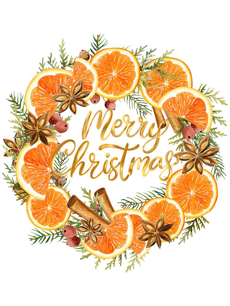 Oranges And Christmas art print by Jesse Keith for $57.95 CAD