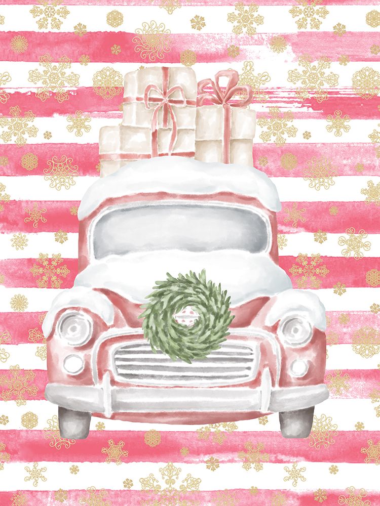 Old Car And The Presents art print by Jesse Keith for $57.95 CAD