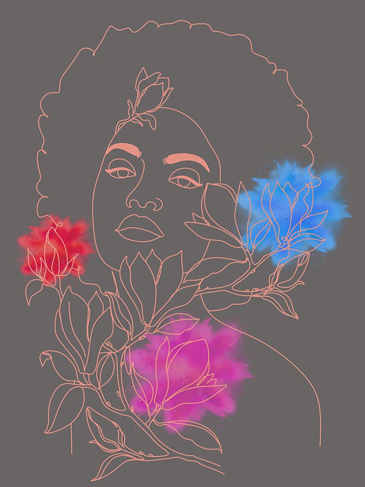 Flower Bomb art print by Jesse Keith for $57.95 CAD