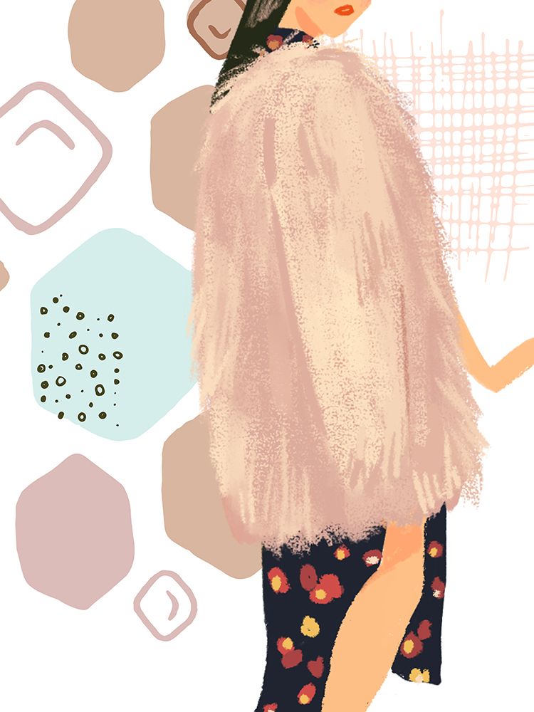 She Is Fur Vogue art print by Jesse Keith for $57.95 CAD