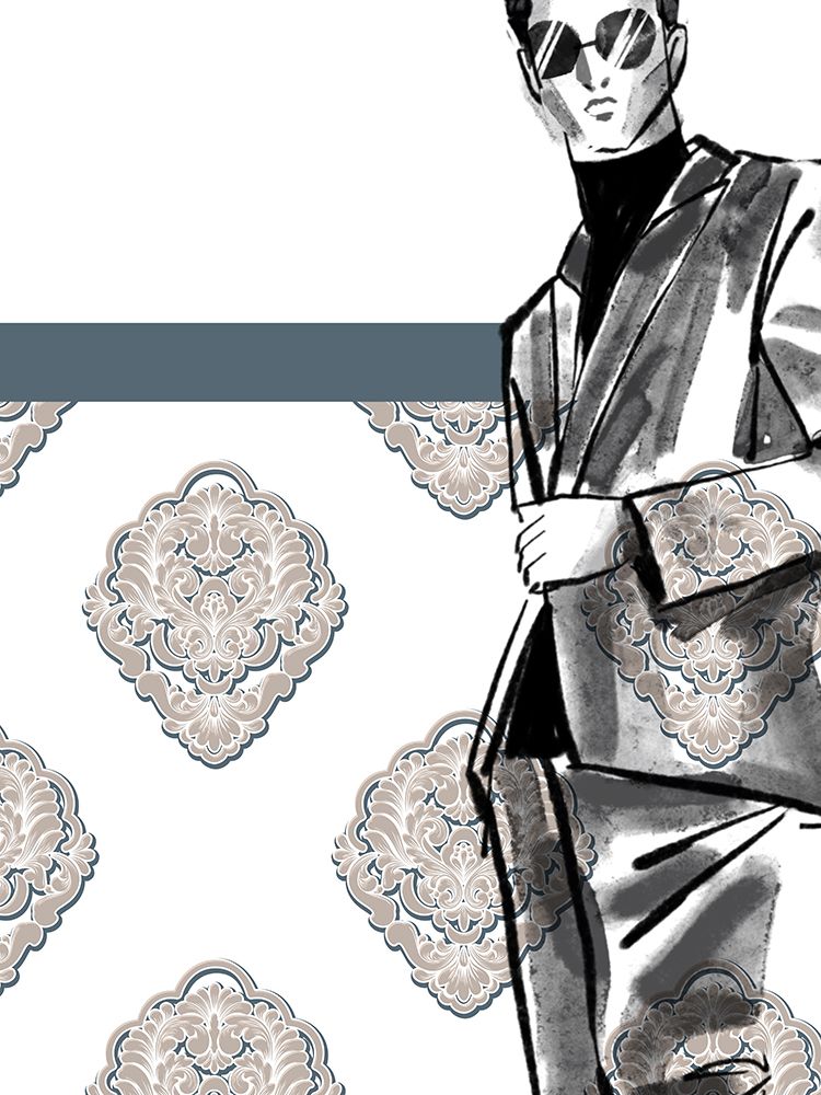 Paisley Handsome art print by Jesse Keith for $57.95 CAD