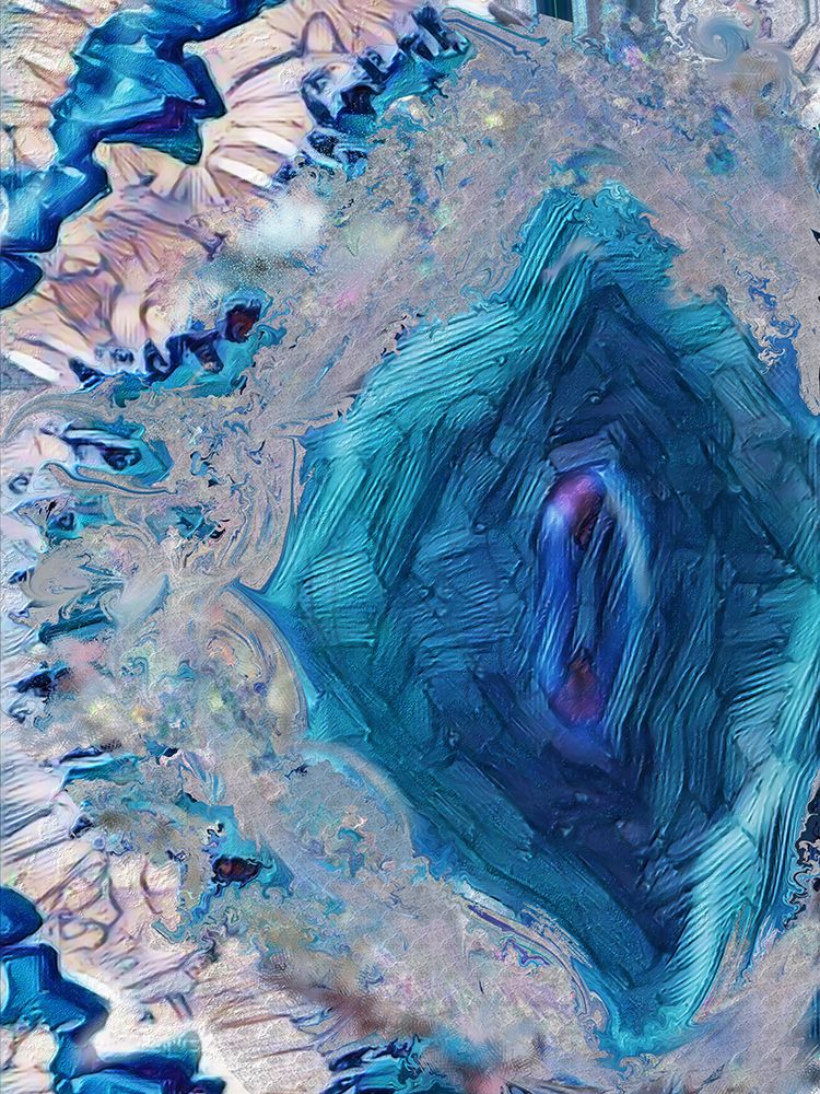 Elegant Geode art print by Jesse Keith for $57.95 CAD