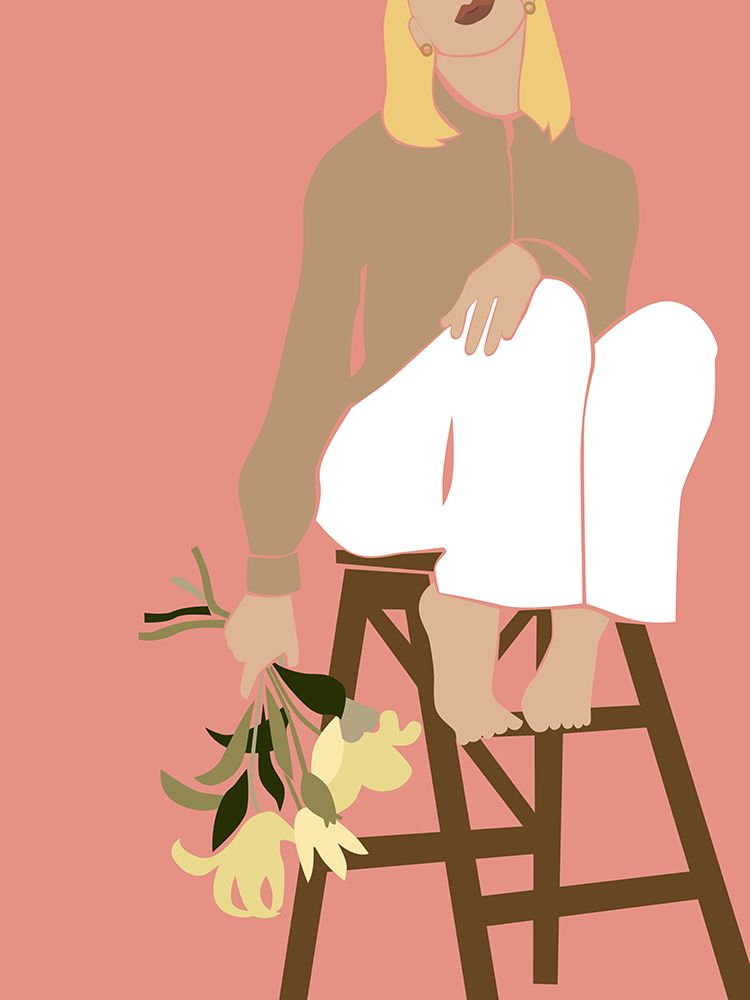 Ladder Bouquet art print by Jesse Keith for $57.95 CAD