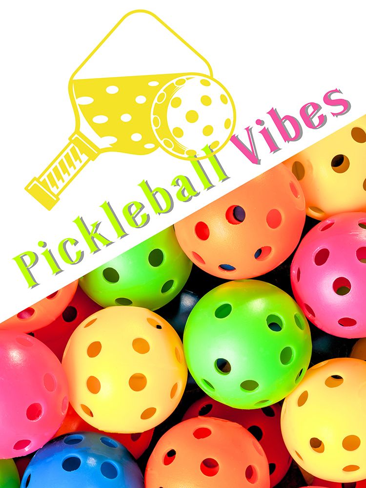 Pickleball Vibes art print by Jesse Keith for $57.95 CAD