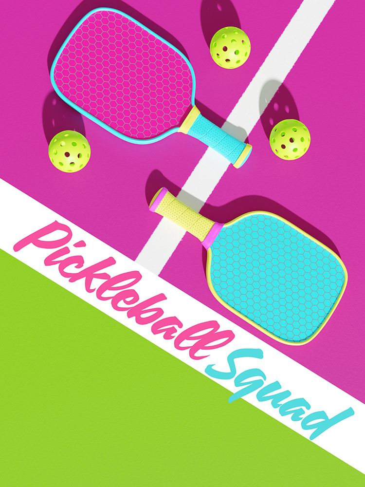 Pickleball Squad art print by Jesse Keith for $57.95 CAD