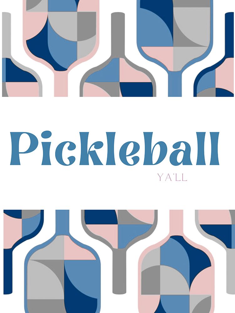 Pickleball Yall art print by Jesse Keith for $57.95 CAD