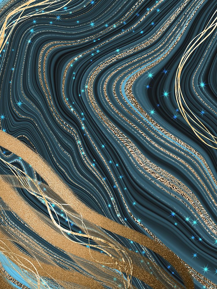 Marbled Blues art print by Jesse Keith for $57.95 CAD
