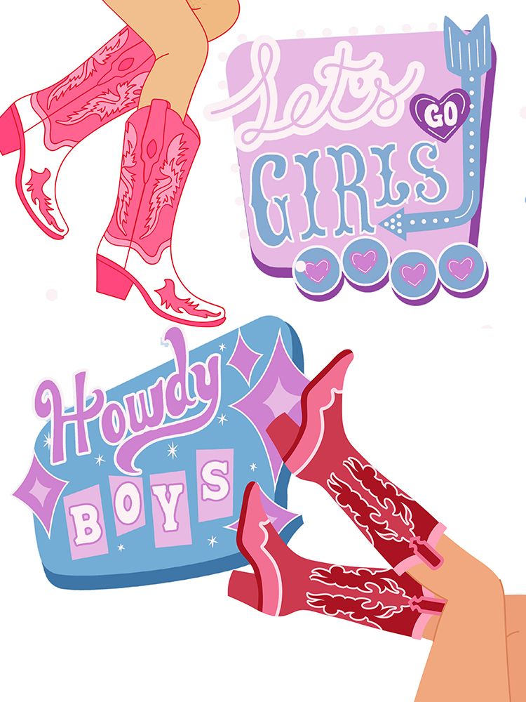 Howdy Boys art print by Jesse Keith for $57.95 CAD