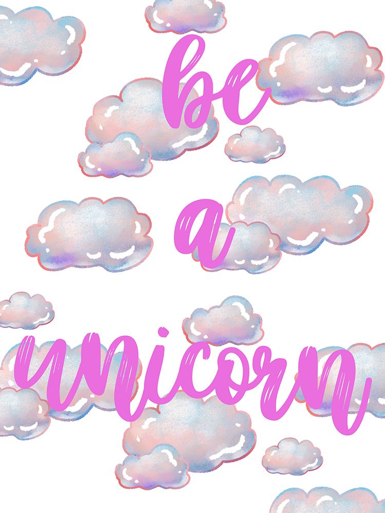 Be A Unicorn art print by Jesse Keith for $57.95 CAD