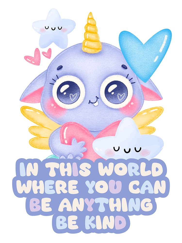 Be Kind art print by Jesse Keith for $57.95 CAD