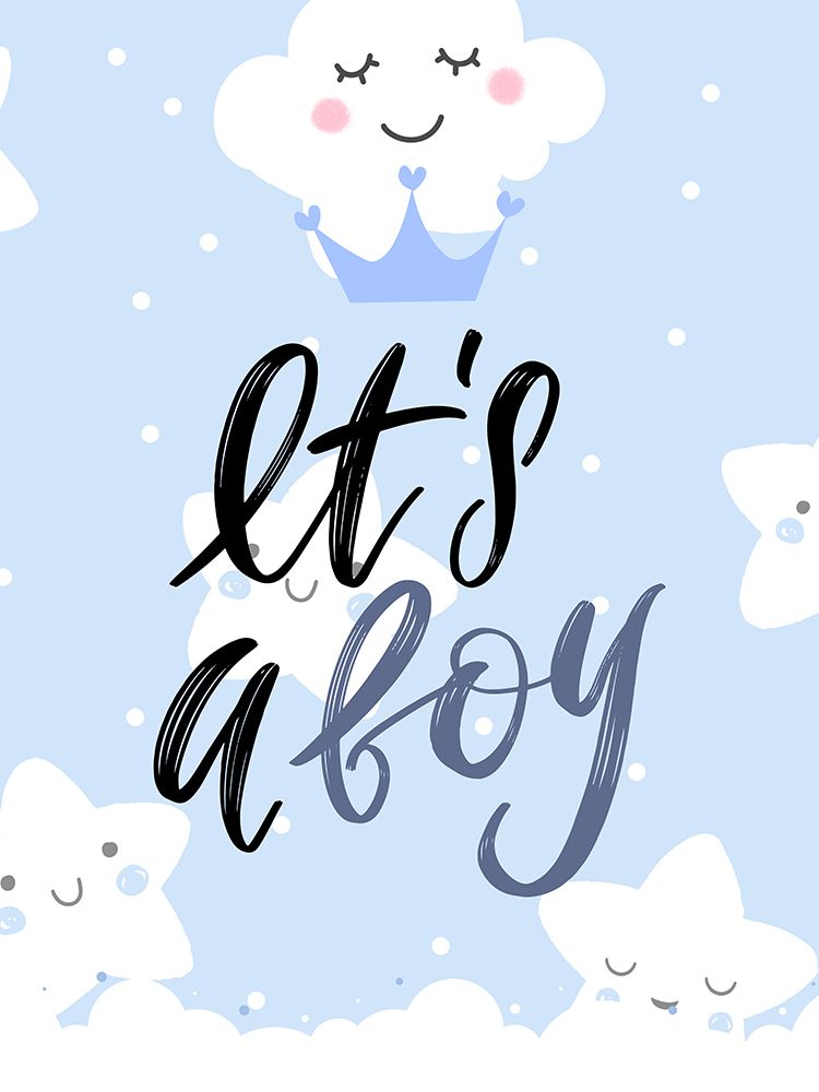Its A Boy art print by Jesse Keith for $57.95 CAD