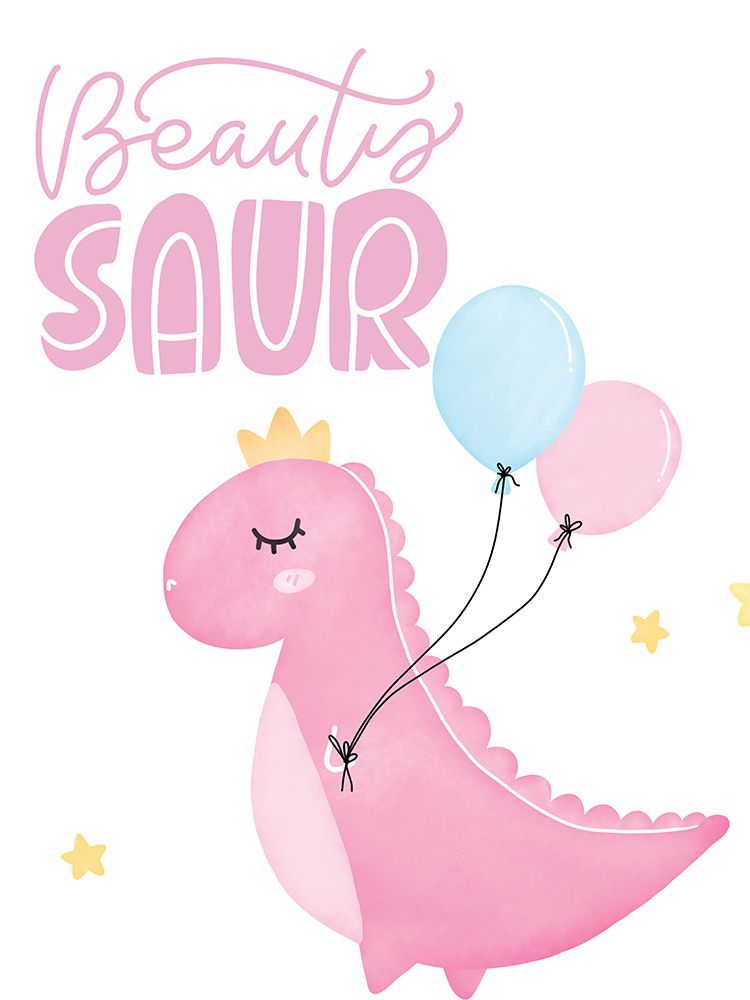 Beautysaur art print by Jesse Keith for $57.95 CAD