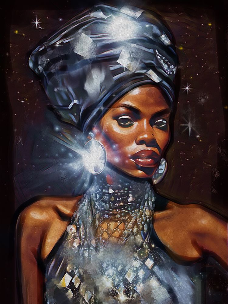 Disco Diamonds In Space art print by Jesse Keith for $57.95 CAD