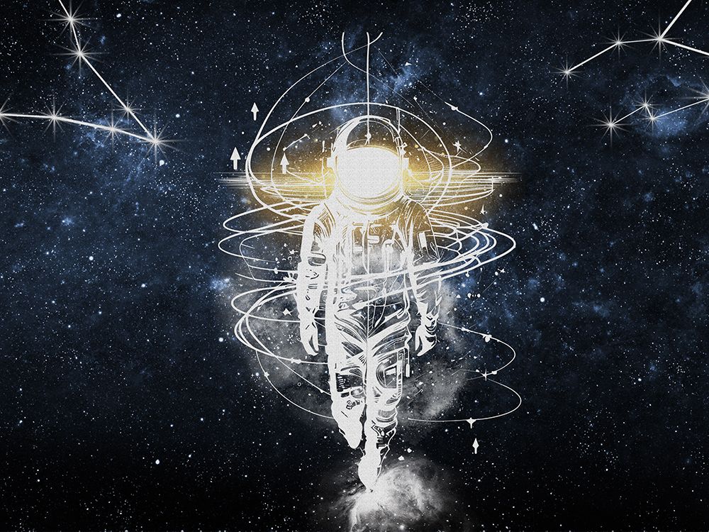 Secret To Space Life art print by Jesse Keith for $57.95 CAD