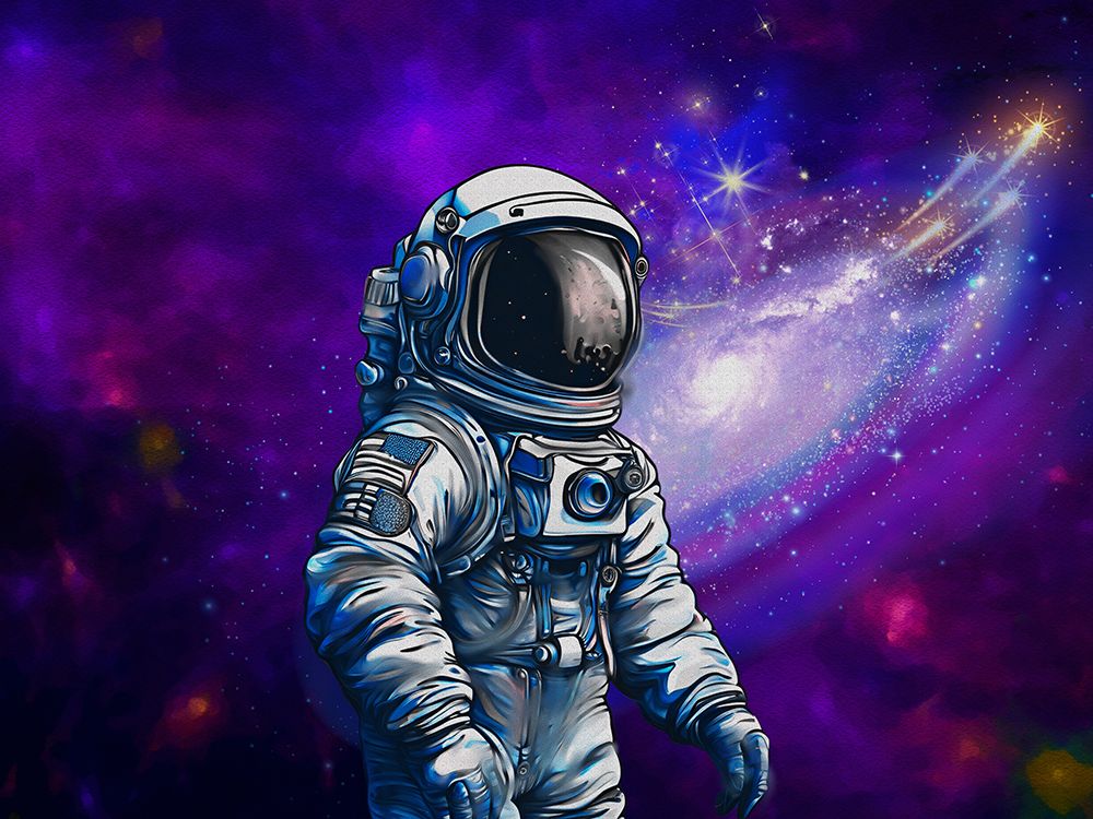 Woah The Stars art print by Jesse Keith for $57.95 CAD