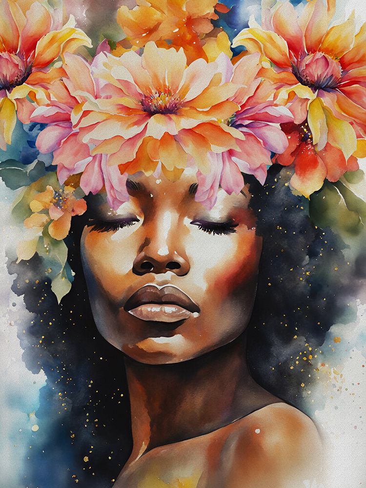 Sleepy Flower art print by Jesse Keith for $57.95 CAD