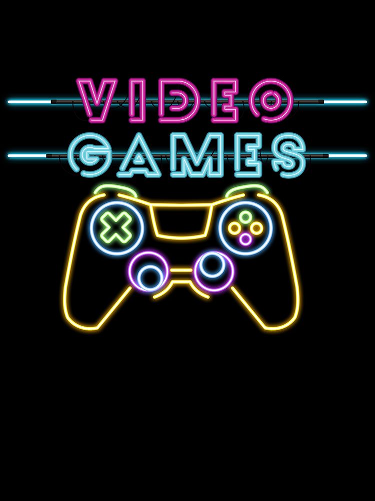 Neon Games art print by Jesse Keith for $57.95 CAD