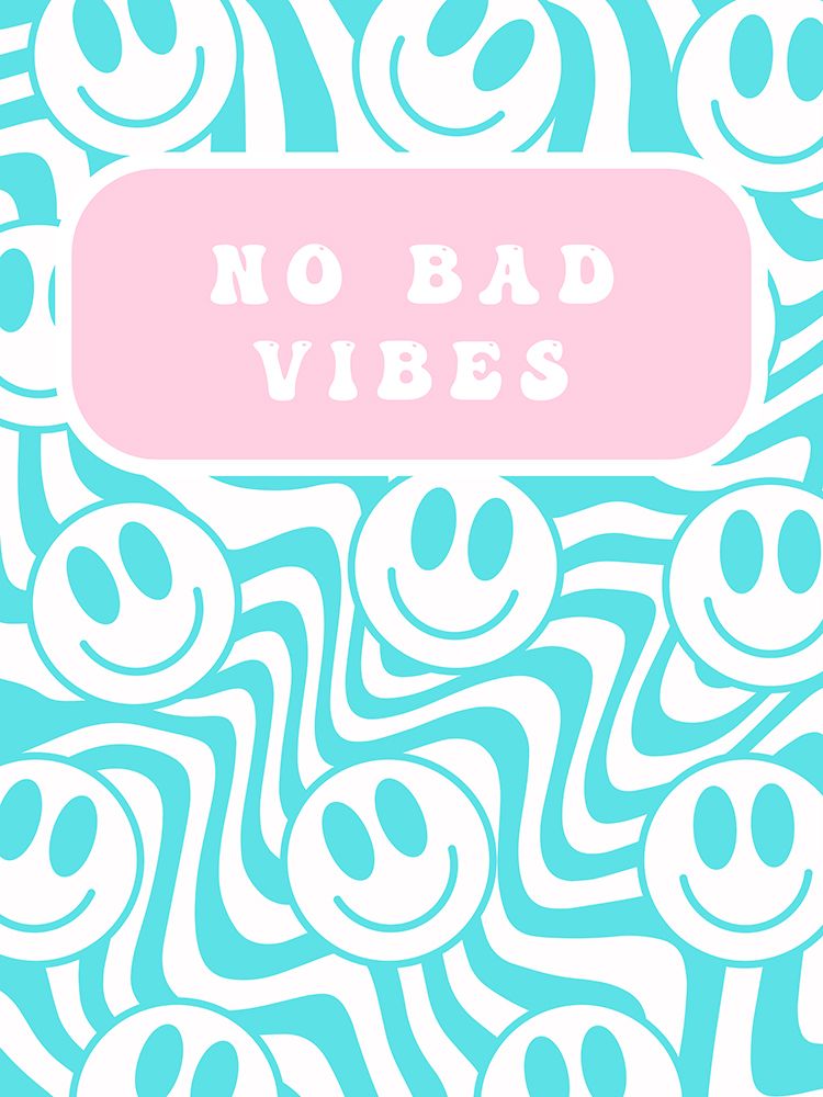 No Bad Vibes art print by Jesse Keith for $57.95 CAD