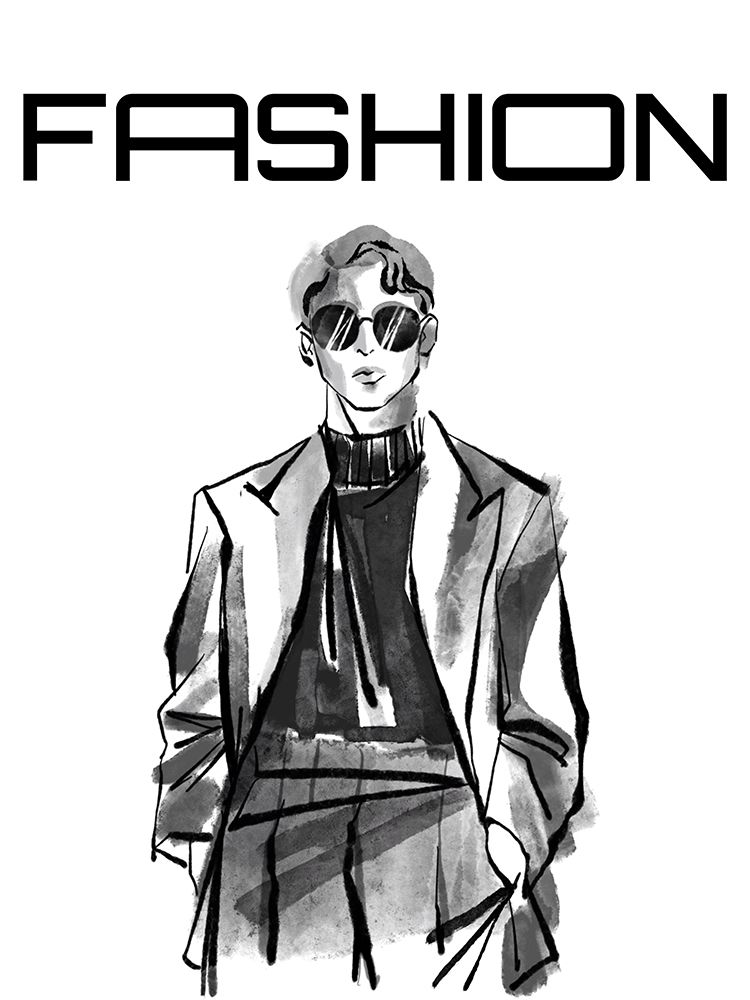 Fashion art print by Jesse Keith for $57.95 CAD