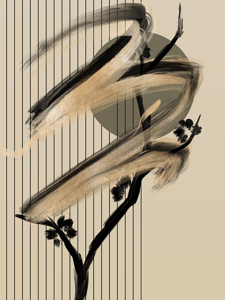 Gold Tornado art print by Jesse Keith for $57.95 CAD
