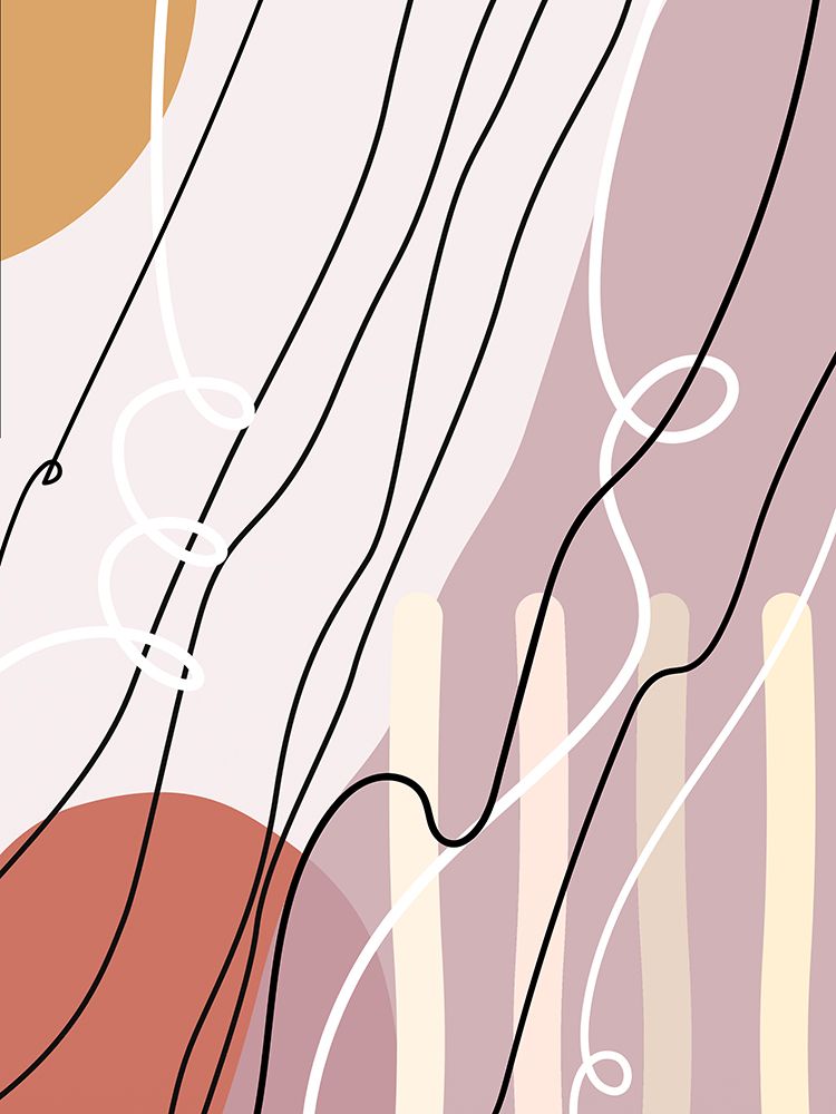 Mid Straight Lines art print by Jesse Keith for $57.95 CAD