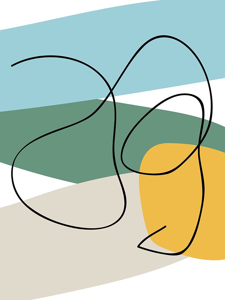 Modern Line art print by Jesse Keith for $57.95 CAD