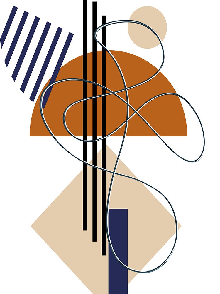 Navy Mood 2 art print by Jesse Keith for $57.95 CAD